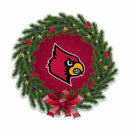 Louisville Holiday Wreath Shape Cut Pennant