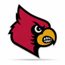 NCAA Louisville Cardinals Classic Team Logo Shape Cut Pennant - Home and Living Room Décor - Soft Felt EZ to Hang By Rico Industries