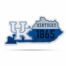 NCAA Kentucky Wildcats Classic State Shape Cut Pennant - Home and Living Room Décor - Soft Felt EZ to Hang By Rico Industries