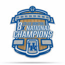 NCAA Kentucky Wildcats Multi Time Championship Shape Cut Pennant - Home and Living Room Décor - Soft Felt EZ to Hang By Rico Industries