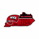 Western Kentucky 18" State Shape Cut Pennant