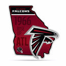 NFL Atlanta Falcons Classic State Shape Cut Pennant - Home and Living Room Décor - Soft Felt EZ to Hang By Rico Industries