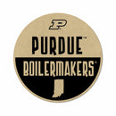 Purdue Shape Cut Logo With Header Card - Classic Design
