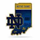 NCAA Notre Dame Fighting Irish Classic State Shape Cut Pennant - Home and Living Room Décor - Soft Felt EZ to Hang By Rico Industries