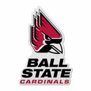 Ball State Shape Cut Primary Logo Pennant With Header Card