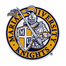 Marian Knights Felt Shape Cut Pennant - Primary Logo