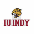 IU Indianapolis Jaguars Primary Logo Design Shape Cut Pennant