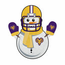 West Chester Golden Rams Shape Cut Pennant - Snowman