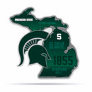 Michigan State Spartans 18" State Shape Pennant