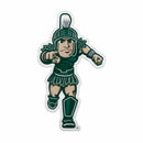 Michigan State Spartans Shape Cut Pennant - Mascot "Sparty"
