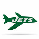 NFL New York Jets Retro Shape Cut Pennant - Home and Living Room Décor - Soft Felt EZ to Hang By Rico Industries