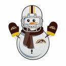 Western Michigan Broncos Shape Cut Pennant - Snowman