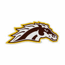 Western Michigan Broncos Primary Logo Shape Cut Pennant