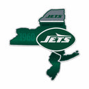New York Jets Shape Cut Pennant - State Shape