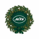 New York Jets Felt Holiday Wreath Shape Cut Pennant