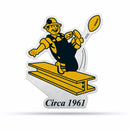 NFL Pittsburgh Steelers Retro Shape Cut Pennant - Home and Living Room Décor - Soft Felt EZ to Hang By Rico Industries