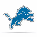 NFL Detroit Lions Classic Team Logo Shape Cut Pennant - Home and Living Room Décor - Soft Felt EZ to Hang By Rico Industries