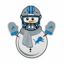 Detroit Lions Shape Cut Pennant - Snowman