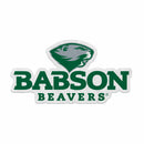 Babson Beavers Felt Shape Cut Pennant - Primary Logo