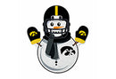 Iowa University Snowman Shape Cut Pennant