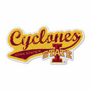 Iowa State University Shape Cut Logo With Header Card - Distressed Design