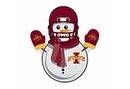 Iowa State University Snowman Shape Pennant