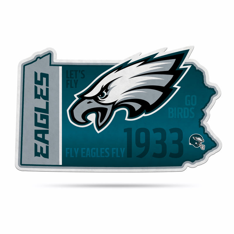 Eagles 18" State Shape Pennant