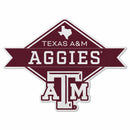 Texas A&M Shape Cut Logo With Header Card - Diamond Design