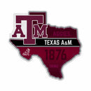 Texas A&M 18" State Shape Cut Pennant