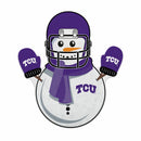 TCU Horned Frogs Shape Cut Pennant - Snowman