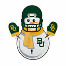 Baylor Bears Shape Cut Pennant - Snowman