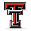 NCAA Texas Tech Red Raiders Classic Team Logo Shape Cut Pennant - Home and Living Room Décor - Soft Felt EZ to Hang By Rico Industries