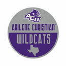 Abilene Christian Shape Cut Logo With Header Card - Classic Design