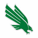 North Texas Shape Cut Primary Logo Pennant With Header Card