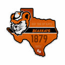 Sam Houston State 18" State Shape Cut Pennant