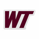 West Texas A&M Shape Cut Primary Logo Pennant With Header Card