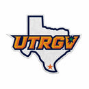 Texas-Rio Grande Valley Vaqueros Felt Shape Cut Pennant - Primary Logo