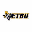 East Texas Baptist Tigers Felt Shape Cut Pennant - Primary Logo