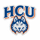 Houston Christian Huskies Felt Shape Cut Pennant - Primary Logo