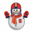 Syracuse Orange Shape Cut Pennant - Snowman