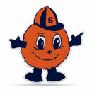 NCAA Syracuse Orange Classic Mascot Shape Cut Pennant - Home and Living Room Décor - Soft Felt EZ to Hang By Rico Industries