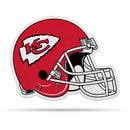 NFL Kansas City Chiefs Classic Helmet Shape Cut Pennant - Home and Living Room Décor - Soft Felt EZ to Hang By Rico Industries