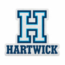 Hartwick Hawks Felt Shape Cut Pennant - Primary Logo