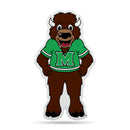 Marshall Mascot Shape Cut Pennant