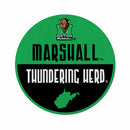 Marshall Shape Cut Logo With Header Card - Classic Design
