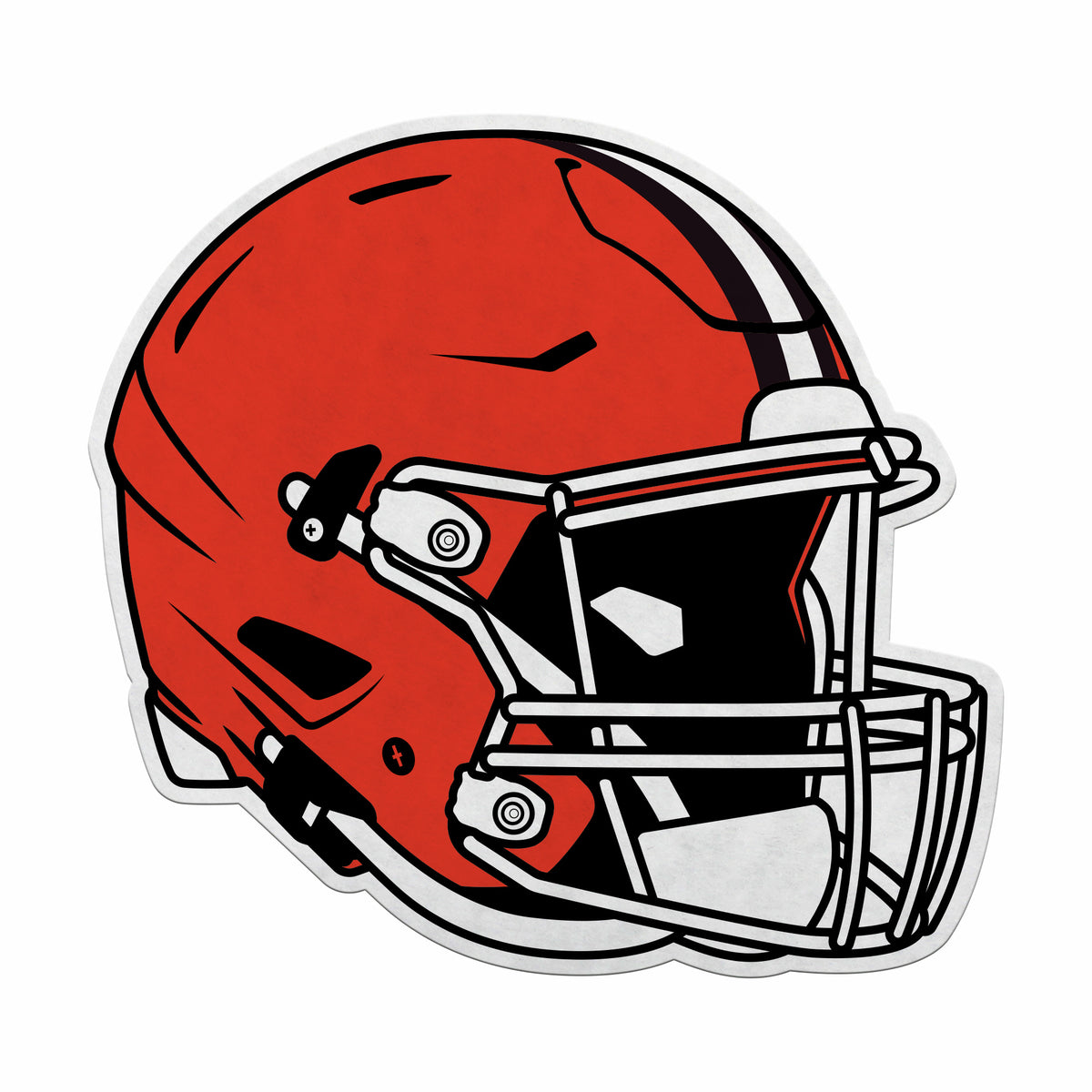 Cleveland Browns Helmet Shape Cut Pennant