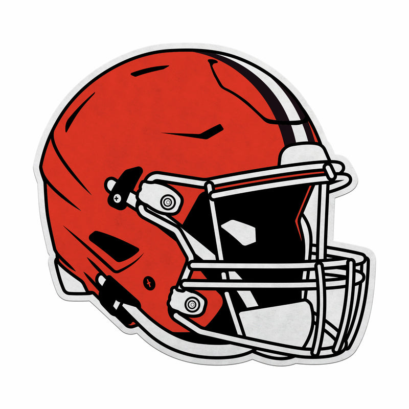 browns football helmet Cleveland Browns Helmet Shape Cut Pennant