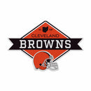 Cleveland Browns Shape Cut Pennant - Diamond Design