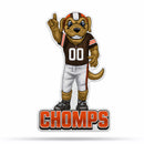 Browns Shape Cut Mascot Logo Pennant With Header Card