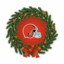 Cleveland Browns Shape Cut Pennant - Holiday Wreath